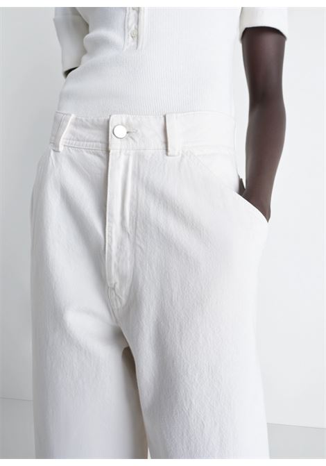 large pants unisex white LEMAIRE | PA1224 LD1069WH086